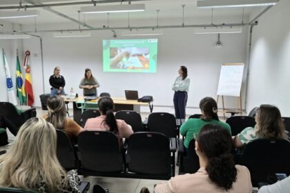 As atividades teóricas iniciaram nesta quarta, 30, no Auditório da Secretaria de Saúde. (Credito: Keila Marques/PMM)