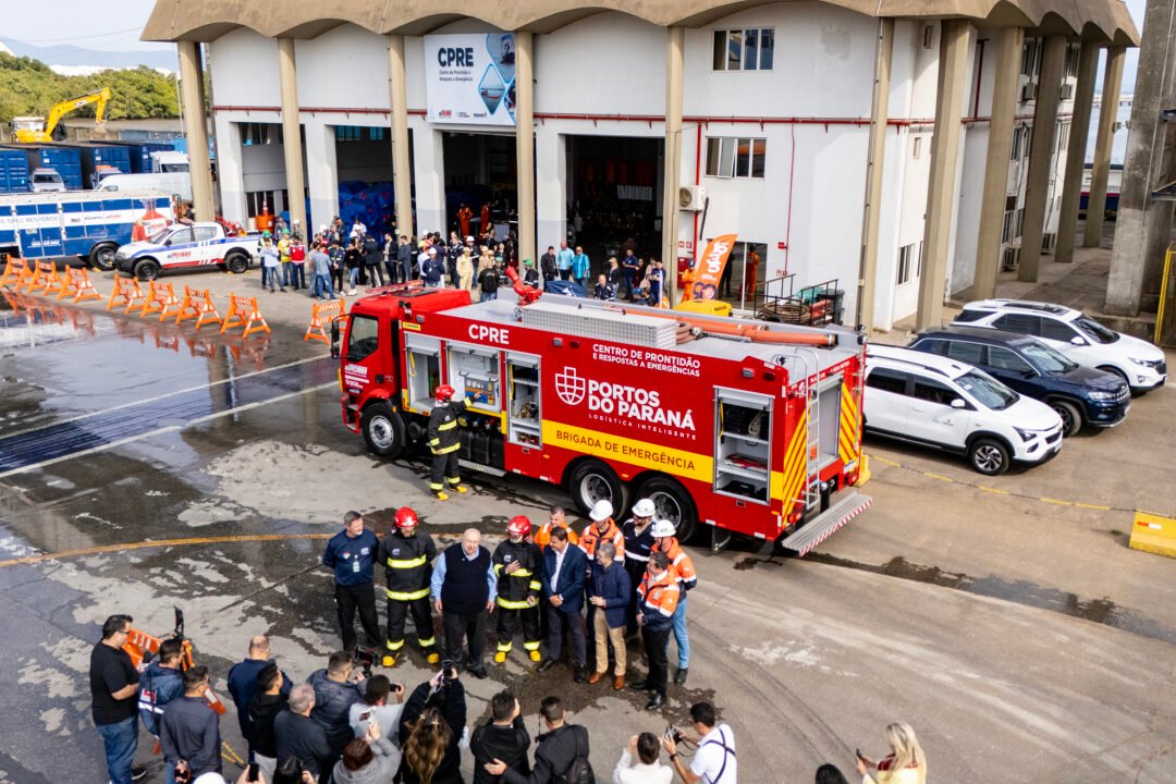 Portos do Paraná investe R$ 27 milhões em alta tecnologia para atendimento a emergências