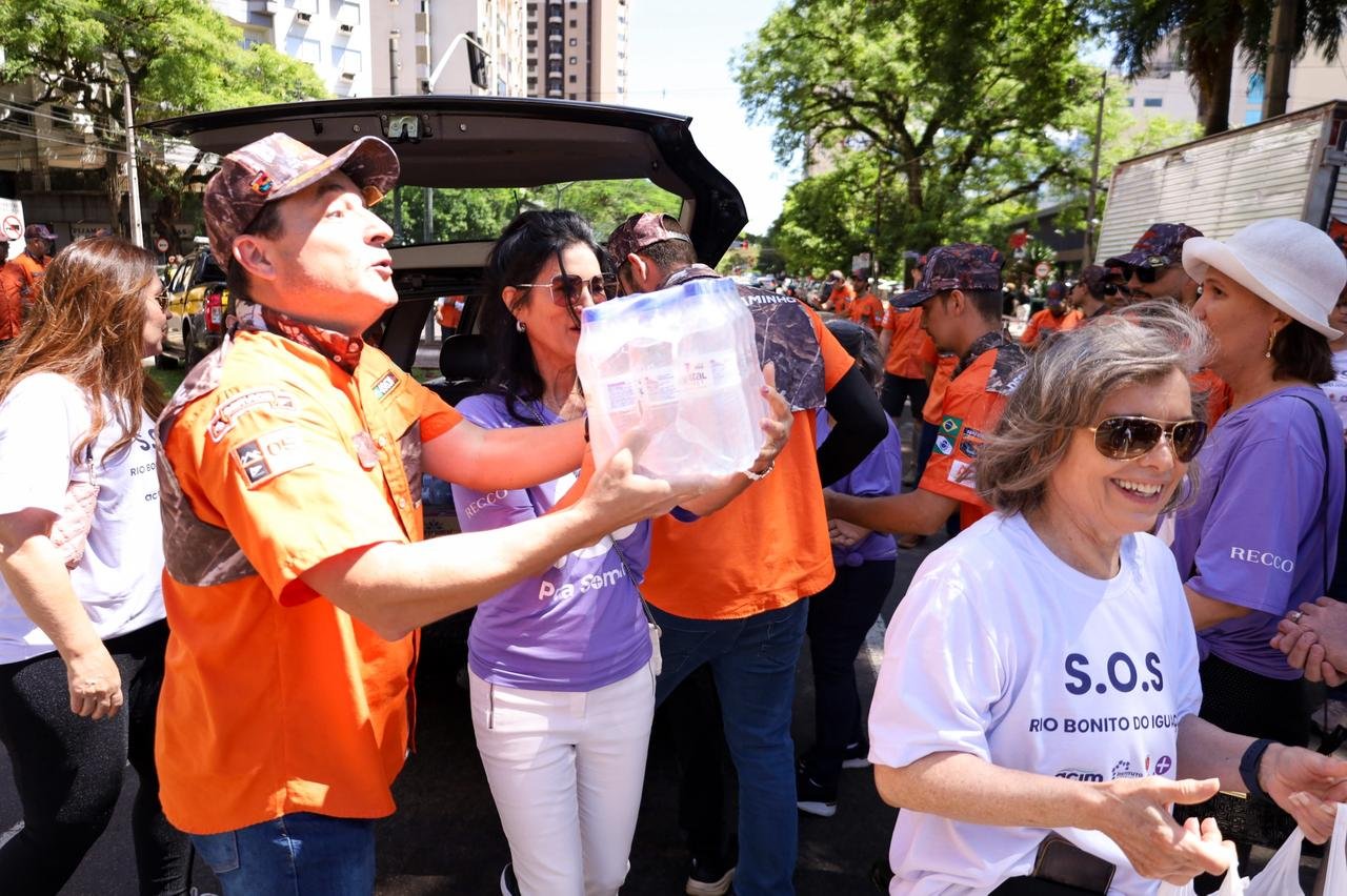 Maringá arrecada grande quantidade de donativos para famílias atingidas por tornado no Paraná