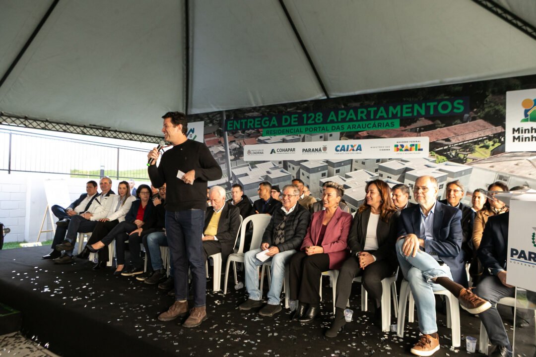 Casa Fácil Paraná: Darci Piana entrega residencial com 128 apartamentos para atender famílias de Londrina