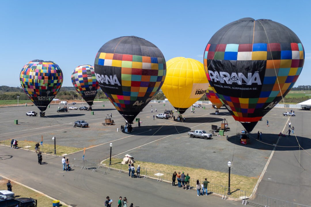 Segunda maior copa de balonismo do Brasil movimenta turismo em Castro e região