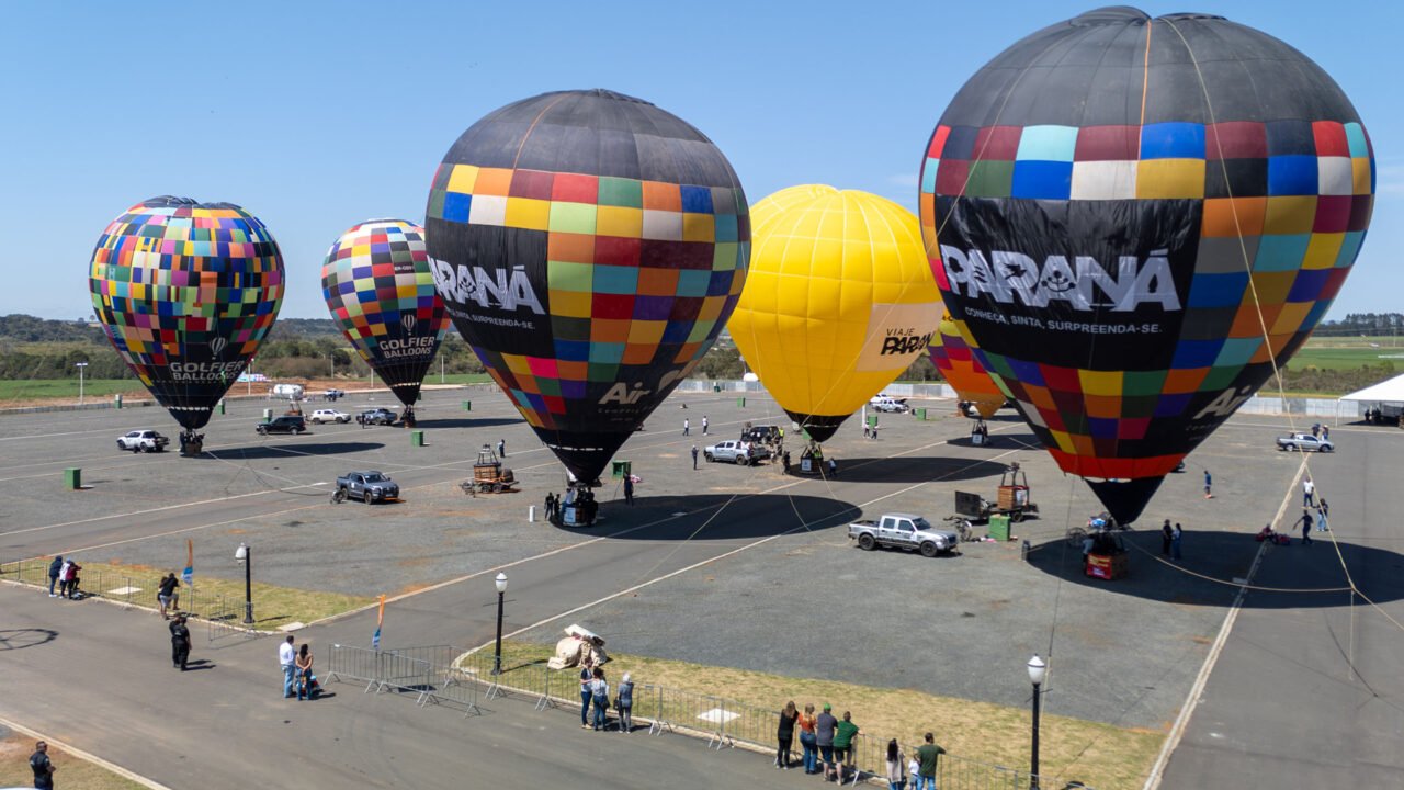 Segunda maior copa de balonismo do Brasil movimenta turismo em Castro e região