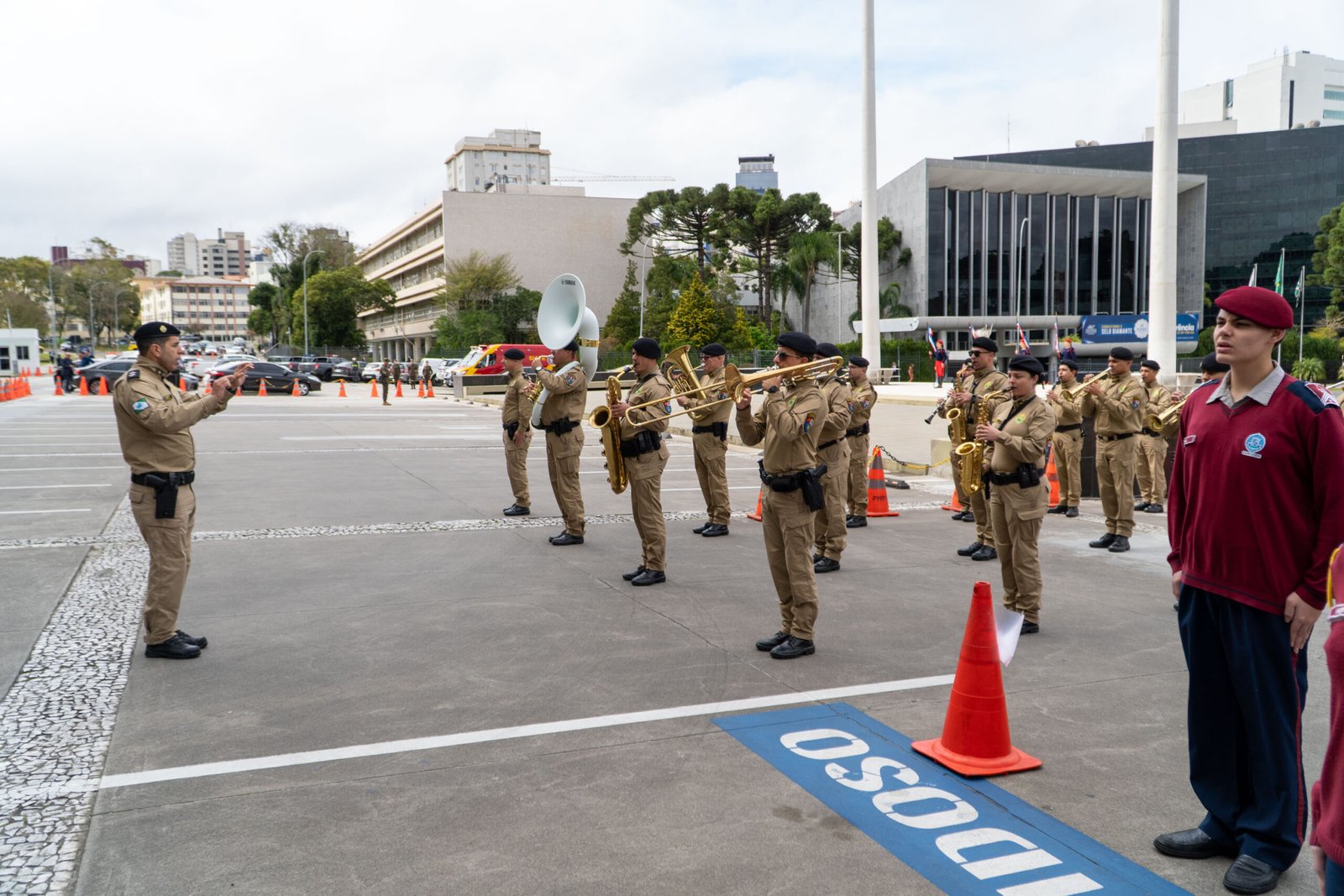 Cerimônia no Palácio Iguaçu celebra a independência e o início da Semana da Pátria