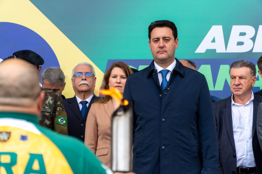 Cerimônia no Palácio Iguaçu celebra a independência e o início da Semana da Pátria