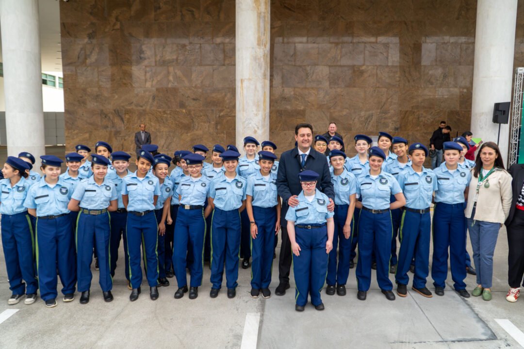Cerimônia no Palácio Iguaçu celebra a independência e o início da Semana da Pátria