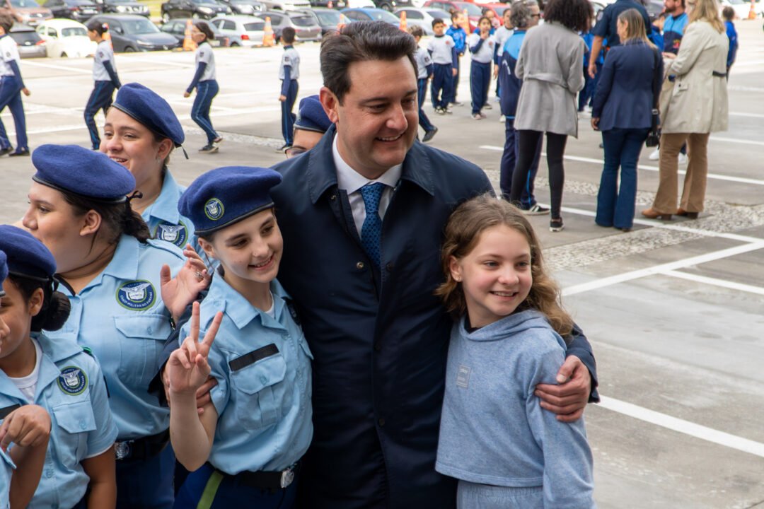 Cerimônia no Palácio Iguaçu celebra a independência e o início da Semana da Pátria