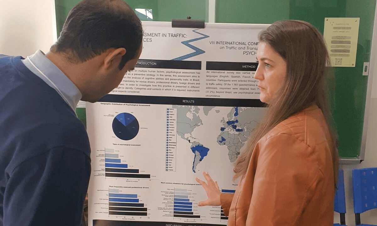 Detran-PR apresenta trabalhos em conferência internacional de psicologia do trânsito