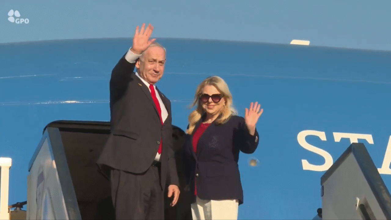 O presidente dos Estados Unidos, Donald Trump, recebe nesta segunda-feira (7) na Casa Branca o primeiro-ministro de Israel, Benjamin Netanyahu.