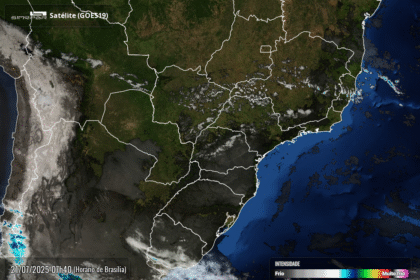Previsão do tempo Simepar