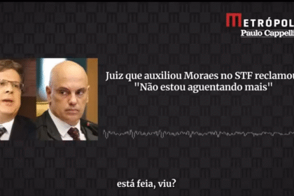 Airton Vieira, ex-auxiliar de Moraes no STF relata desgaste em áudio