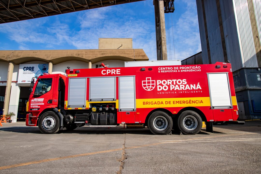 Portos do Paraná investe R$ 27 milhões em alta tecnologia para atendimento a emergências