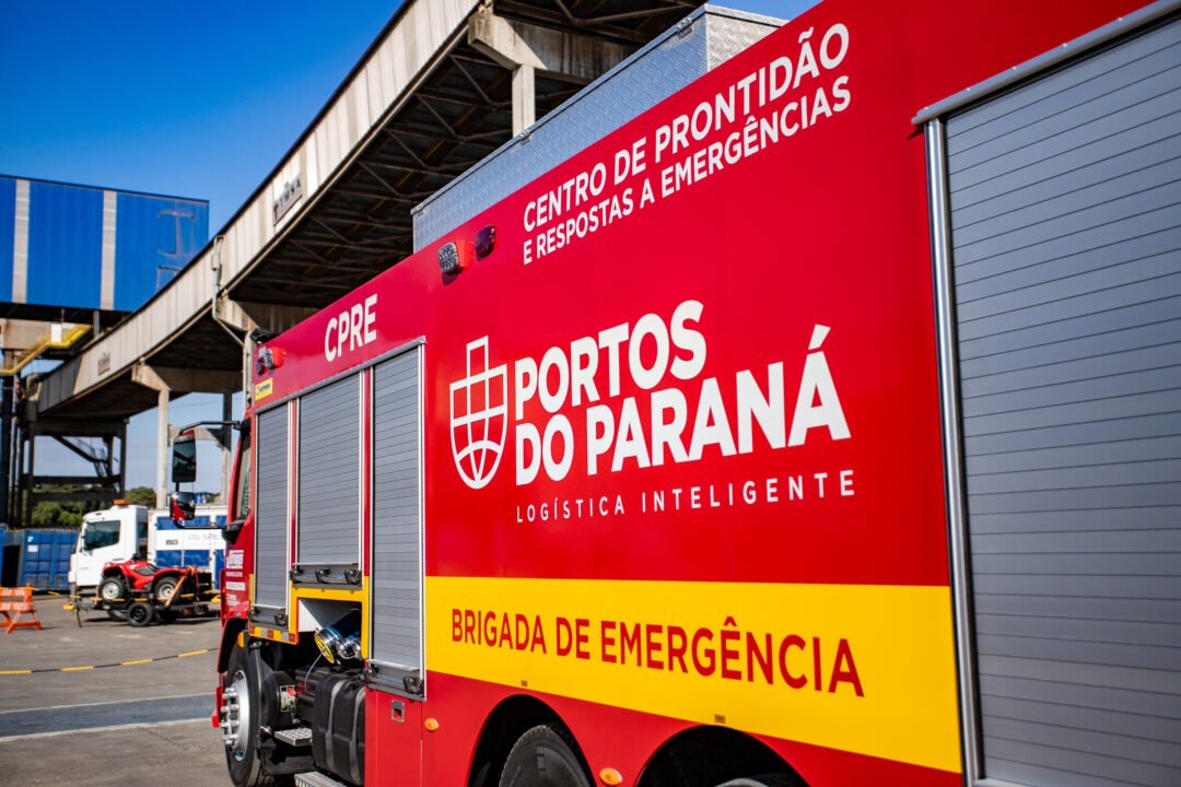 Portos do Paraná investe R$ 27 milhões em alta tecnologia para atendimento a emergências