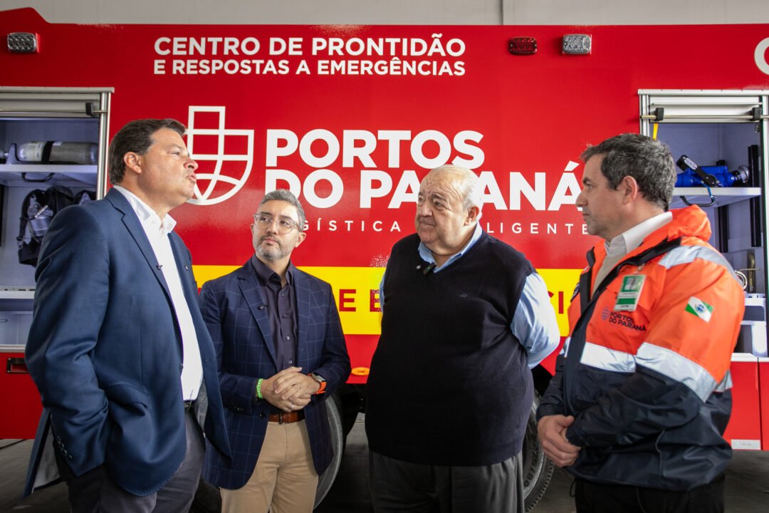 Portos do Paraná investe R$ 27 milhões em alta tecnologia para atendimento a emergências
