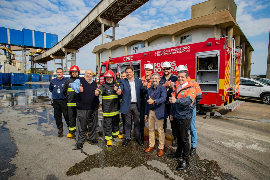Portos do Paraná investe R$ 27 milhões em alta tecnologia para atendimento a emergências