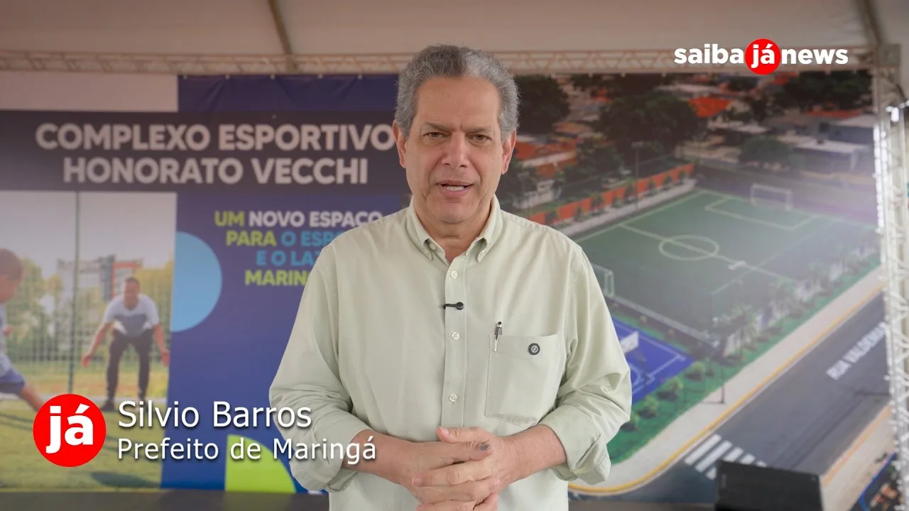 Prefeitura de Maringá investe R$ 1.678.618,94 em Complexo Esportivo na região sul
