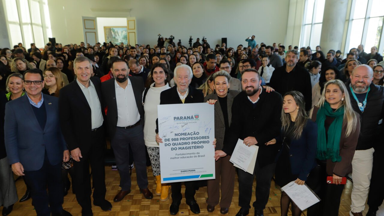 Nomeação de mais 988 professores para a rede fortalece a educação estadual
