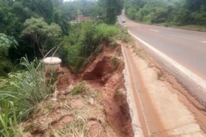 DER/PR licita recuperação de erosão da PR-082 em Cianorte