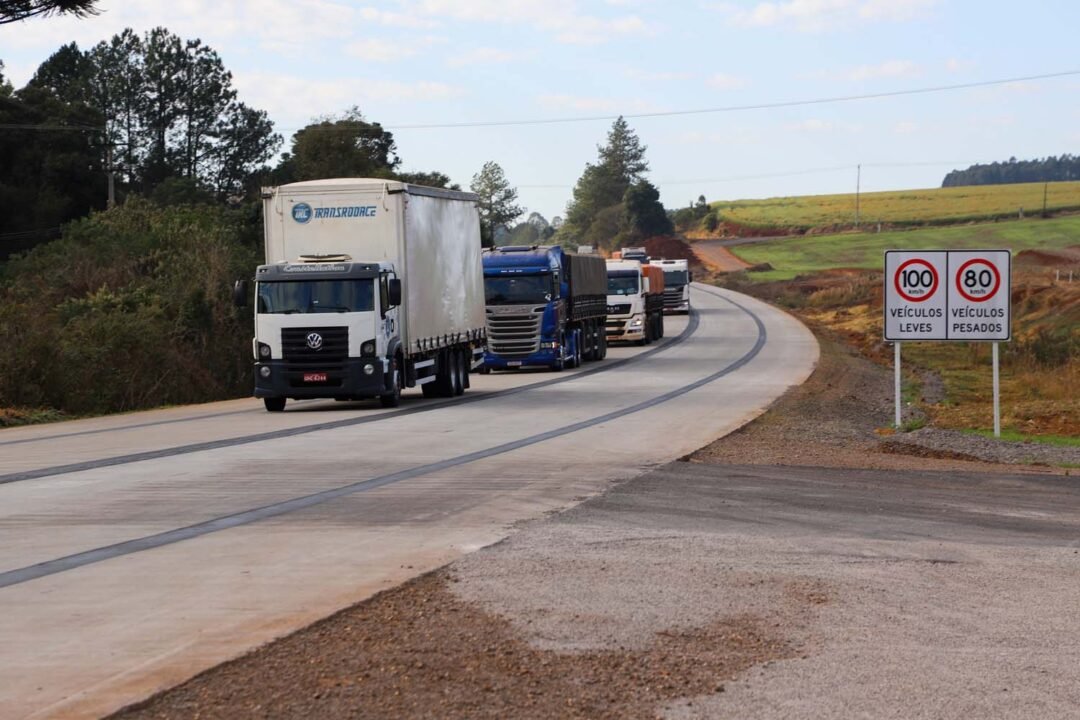 Padrão de primeiro mundo! Paraná conclui modernização da rodovia PRC-280 com 140 quilômetros de concreto
