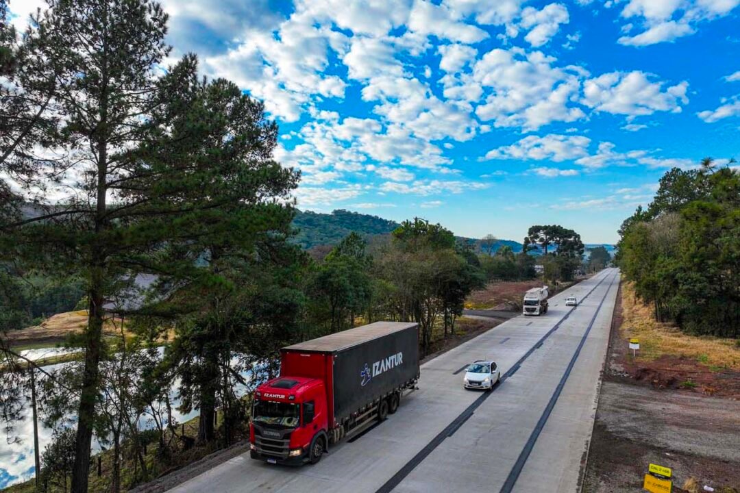 Padrão de primeiro mundo! Paraná conclui modernização da rodovia PRC-280 com 140 quilômetros de concreto