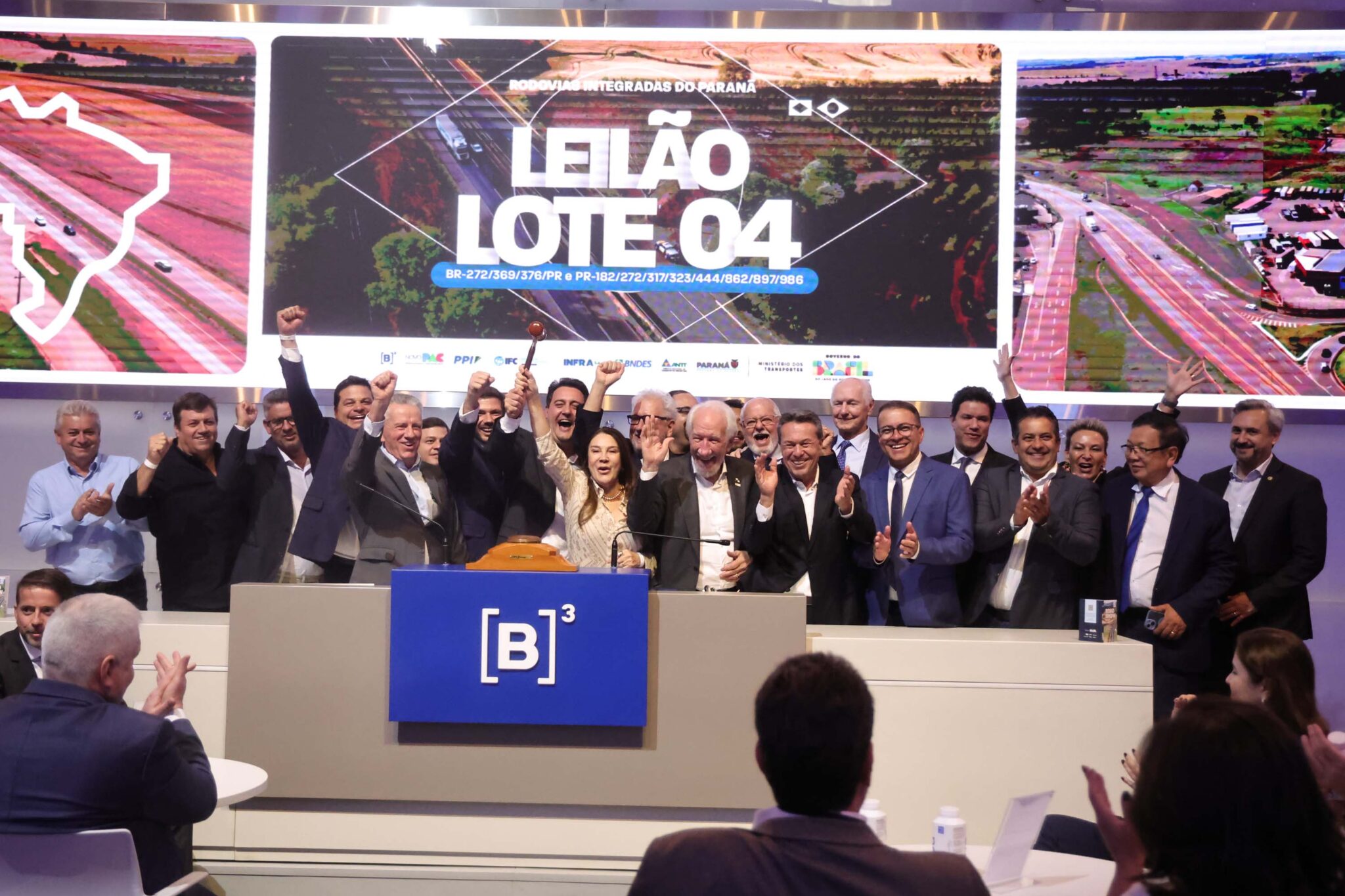 Leilão do Lote 4 das Concessões Rodoviárias do Paraná tem Maior Desconto e Previsão de R$ 18 Bilhões em Investimentos