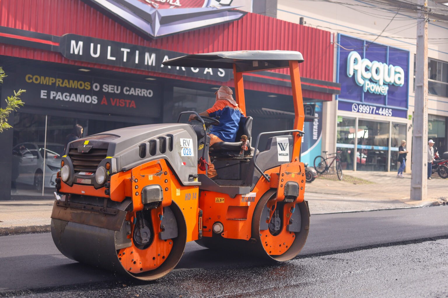 Recapeamento asfáltico