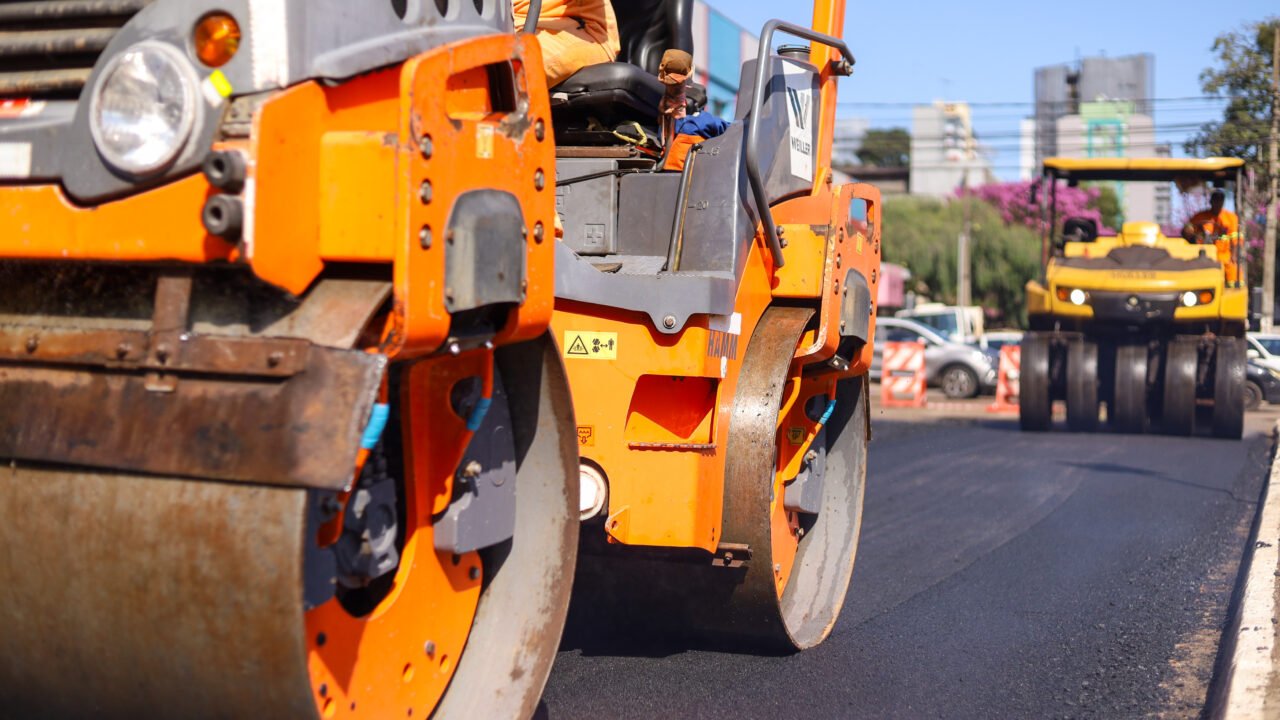 Prefeitura inicia recapeamento na Avenida Horácio Raccanello nesta quarta, 27