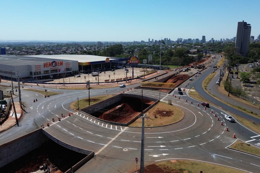 Trevo do Catuaí terá rotatória liberada neste domingo