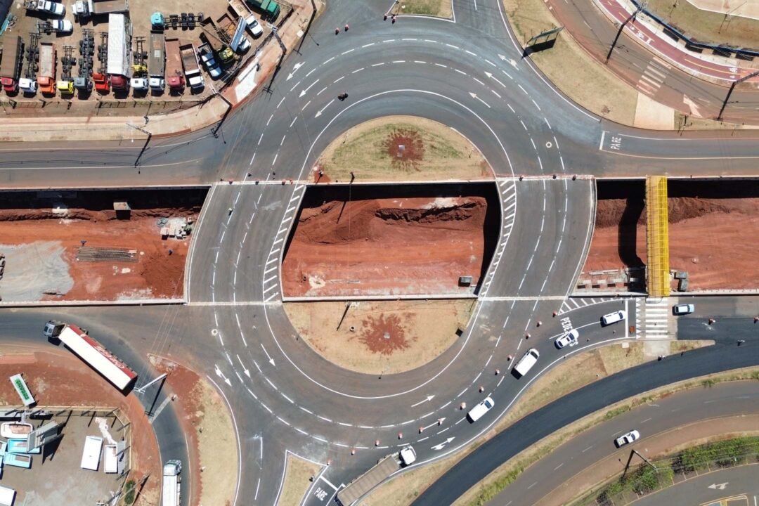 Trevo do Catuaí terá rotatória liberada neste domingo