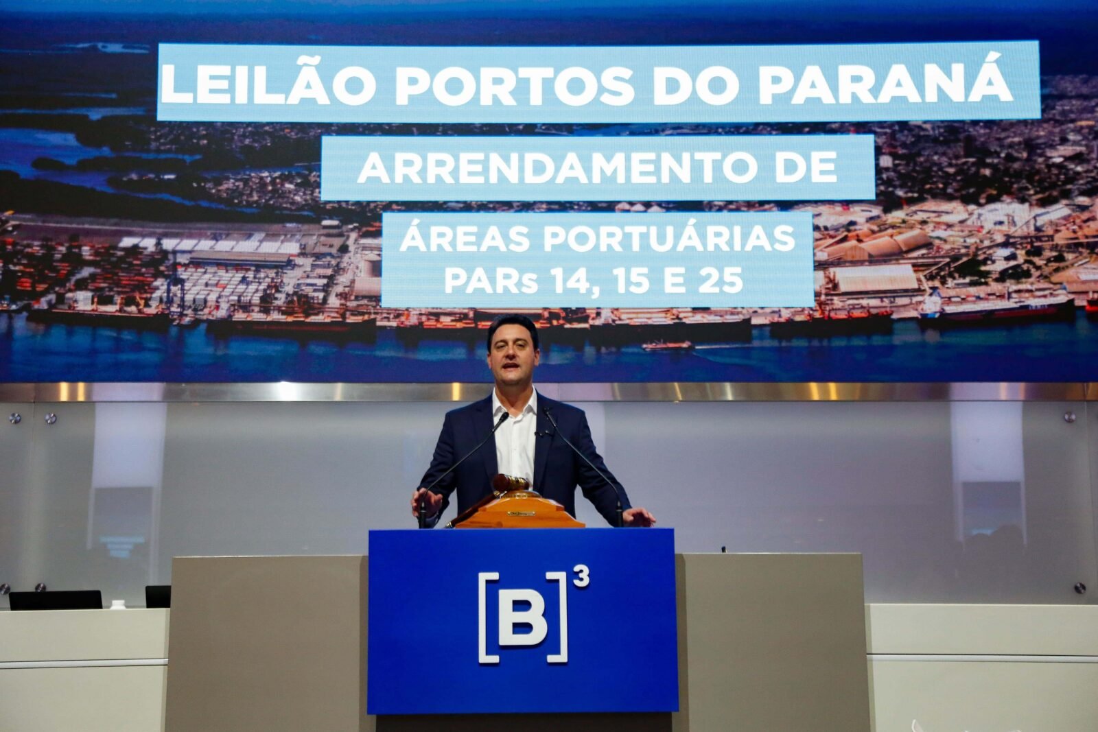 Leilões na B3: Paraná é primeiro Estado do Brasil a ter porto com área 100% regularizada