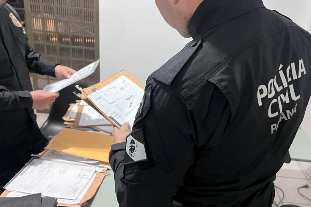 Polícia Civil deflagra operação contra sonegação fiscal e falsidade ideológica no Norte do Paraná