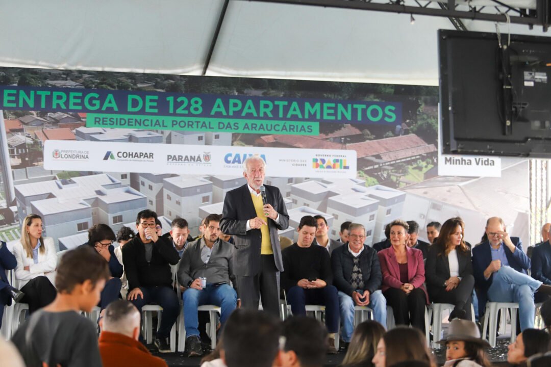 Casa Fácil Paraná: Darci Piana entrega residencial com 128 apartamentos para atender famílias de Londrina