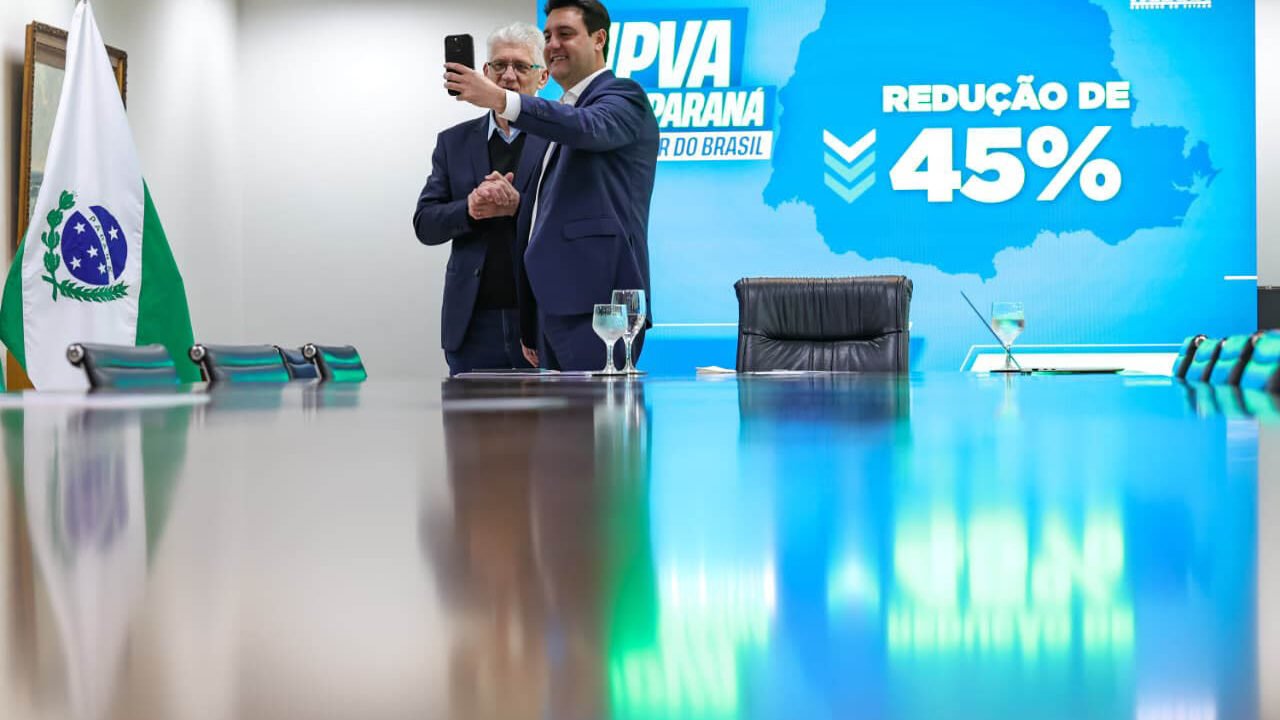 Governo envia à Assembleia projeto de lei para tornar IPVA do Paraná o mais barato do Brasil