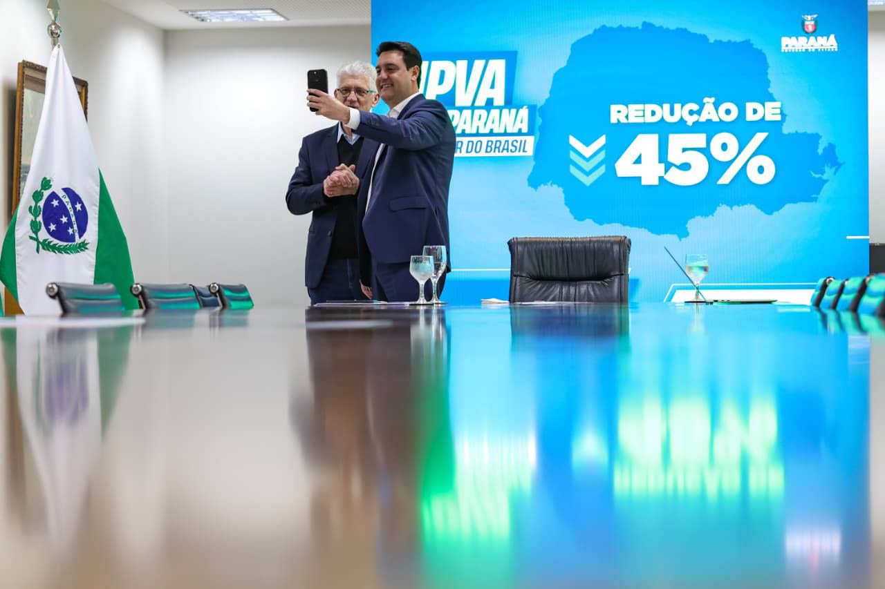 Governo envia à Assembleia projeto de lei para tornar IPVA do Paraná o mais barato do Brasil