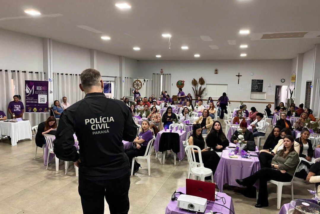 Polícia Civil do Paraná prende 1,3 mil pessoas em operação nacional de combate à violência contra a mulher