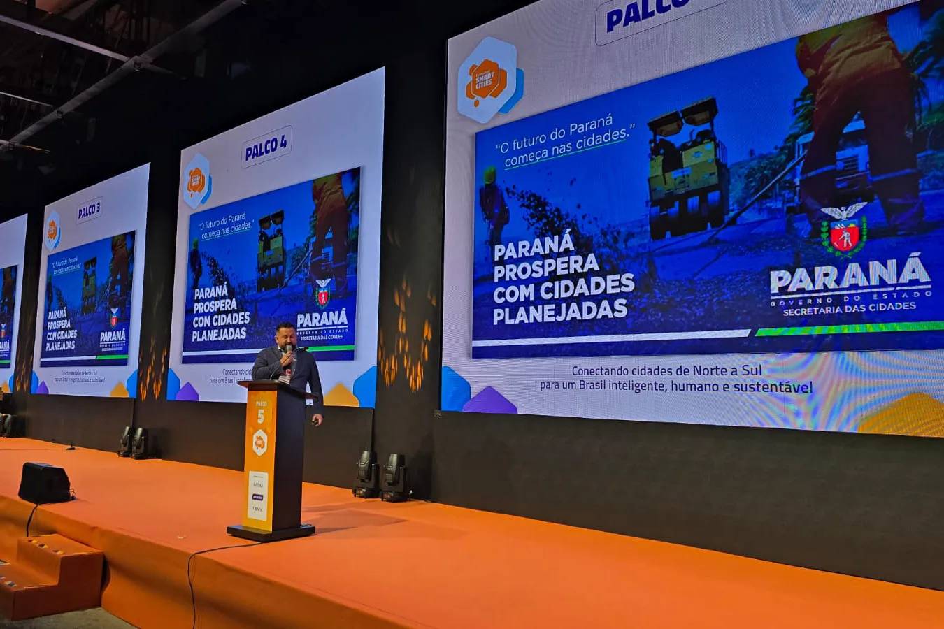 Soluções urbanas do Paraná são destaque no Connected Smart Cities 2025