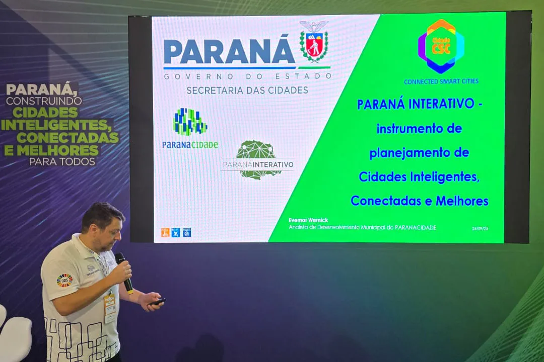 Soluções urbanas do Paraná são destaque no Connected Smart Cities 2025