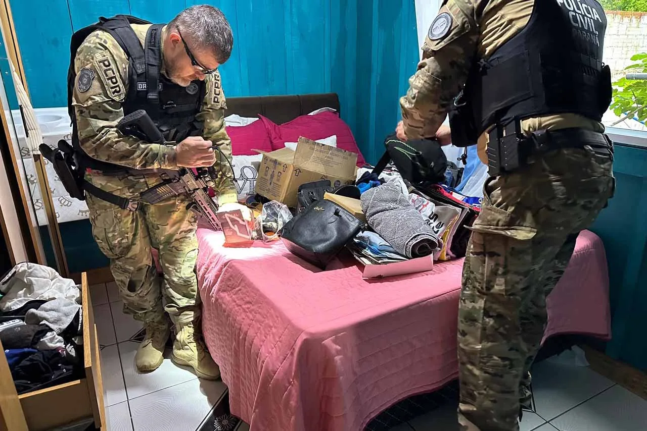 PCPR prende 106 pessoas em megaoperação contra grupo criminoso em três estados